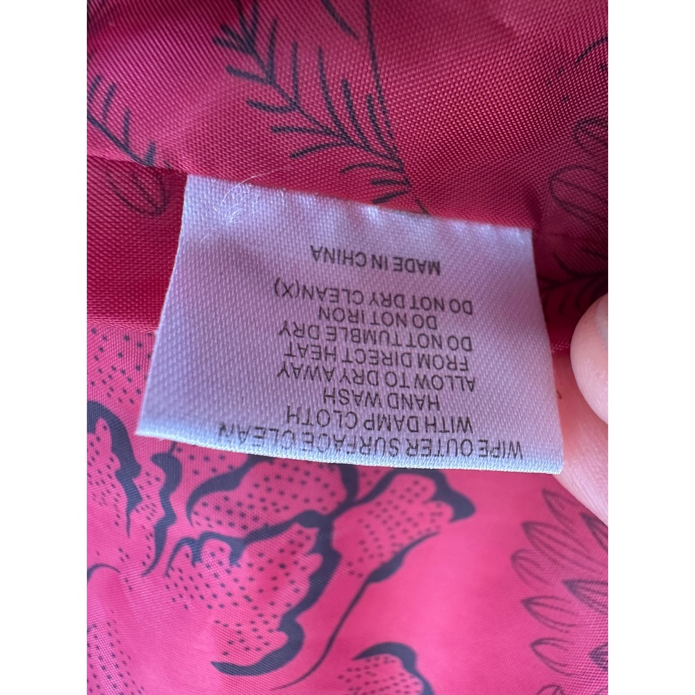 Red Ruffle Faux Leather Jacket Small Moto Biker Cropped Fashion On The Run - Picture 11 of 14